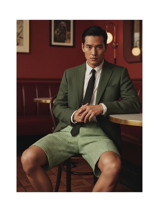 Séfr - Nasedo-shortsit - SOFT GREEN CHECK | Stockmann - photo 7