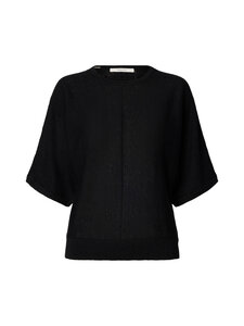 Selected - SlfJane 2/4 Bat O-Neck -pellavaneule - BLACK | Stockmann