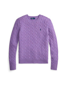 Polo Ralph Lauren - Julianna adīts vilnas džemperis - 502 AMETHYST FALLS HEATHER | Stockmann