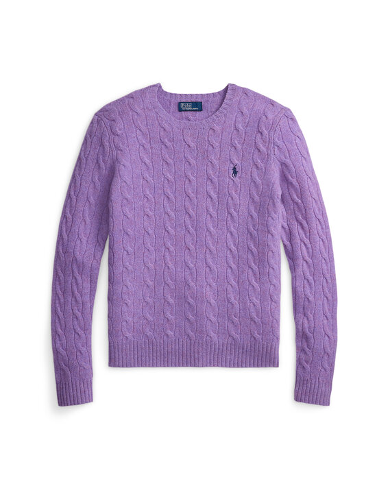 Polo Ralph Lauren - Julianna adīts vilnas džemperis - 502 AMETHYST FALLS HEATHER | Stockmann - photo 1