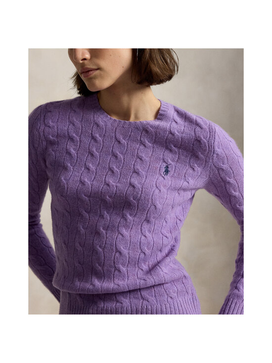 Polo Ralph Lauren - Julianna adīts vilnas džemperis - 502 AMETHYST FALLS HEATHER | Stockmann - photo 5