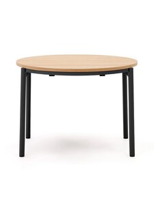 Kave Home - Montuiri- jatkettava ruokapöytä - MUSTA,TAMMI | Stockmann
