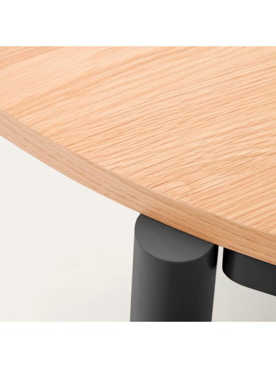 Kave Home - Montuiri- jatkettava ruokapöytä tammi/musta 90 x 90/170 cm - BEIGE | Stockmann - photo 5