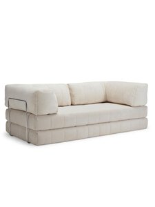 Innovation Living - CozyPad-vuodesohva Corduroy-kangas 594 ivory L 208 cm / käsinojilla - BEIGE | Stockmann