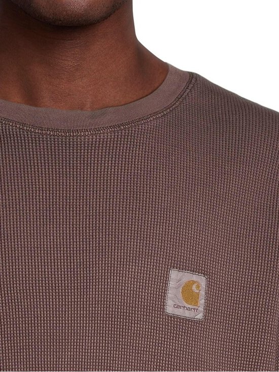 Carhartt WIP - Särk Vista Waffle - 33HGD PALISANDER /GARMENT DYED | Stockmann - photo 4