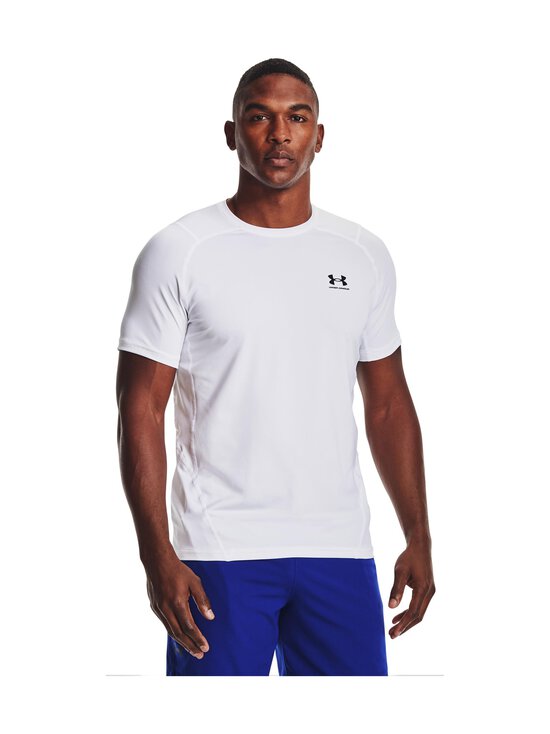 Under Armour - HG Armour Fitted -treenipaita - 100 WHITE | Stockmann - photo 3