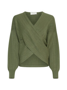 MSCH Copenhagen - MSCHZine Rachelle Wrap adījums - OLIVINE | Stockmann