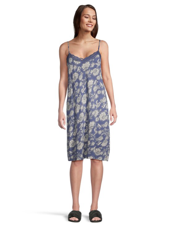 A+more - Alise-yöpaita - DARK BLUE PRINT - photo 2 A+more - Alise-yöpaita - DARK BLUE PRINT | Stockmann - photo 2