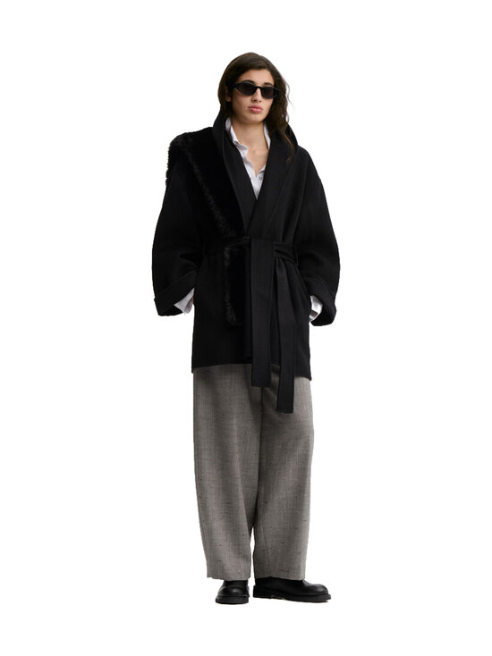 By Malene Birger - Trinelle-villakangastakki - 50 BLACK | Stockmann - photo 1