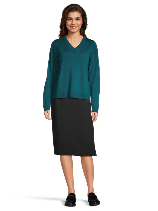 ESSENTIALS by Stockmann - Annie-merinoneulepusero - TEAL 251996 - photo 2 ESSENTIALS by Stockmann - Annie-merinoneulepusero - TEAL 251996 | Stockmann - photo 2
