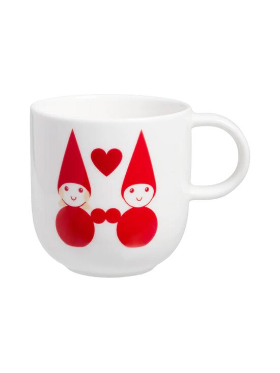 Aarikka - Tonttu krūze 3,5 dl - VALK/PUN WHITE/RED | Stockmann - photo 1