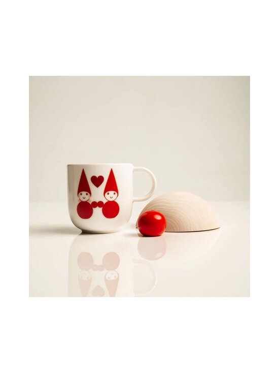 Aarikka - Tonttu krūze 3,5 dl - VALK/PUN WHITE/RED | Stockmann - photo 3