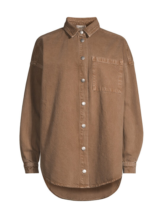 MY ESSENTIAL WARDROBE - MWMalo džinsa krekls - 130 TOBACCO BROWN WASHED | Stockmann - photo 1