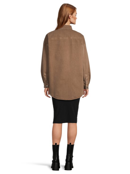 MY ESSENTIAL WARDROBE - MWMalo džinsa krekls - 130 TOBACCO BROWN WASHED | Stockmann - photo 4