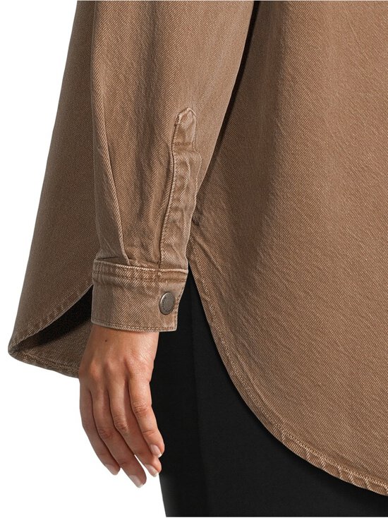 MY ESSENTIAL WARDROBE - MWMalo džinsa krekls - 130 TOBACCO BROWN WASHED | Stockmann - photo 6