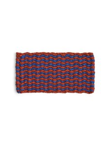 HAY - Coco Stripe Wave -ovimatto 40 x 80 cm - BROWN, NAVY | Stockmann