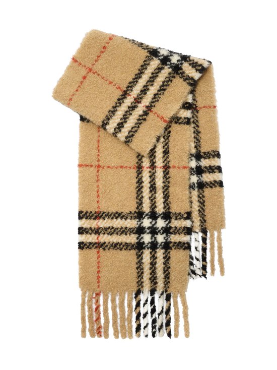 Burberry - Check Bouclé -kaulahuivi - B9719 SAND | Stockmann - photo 1