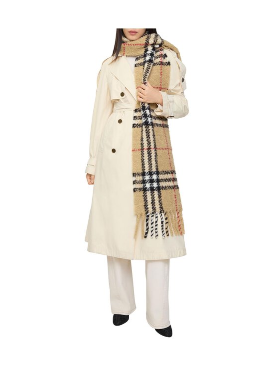 Burberry - Check Bouclé -kaulahuivi - B9719 SAND | Stockmann - photo 5