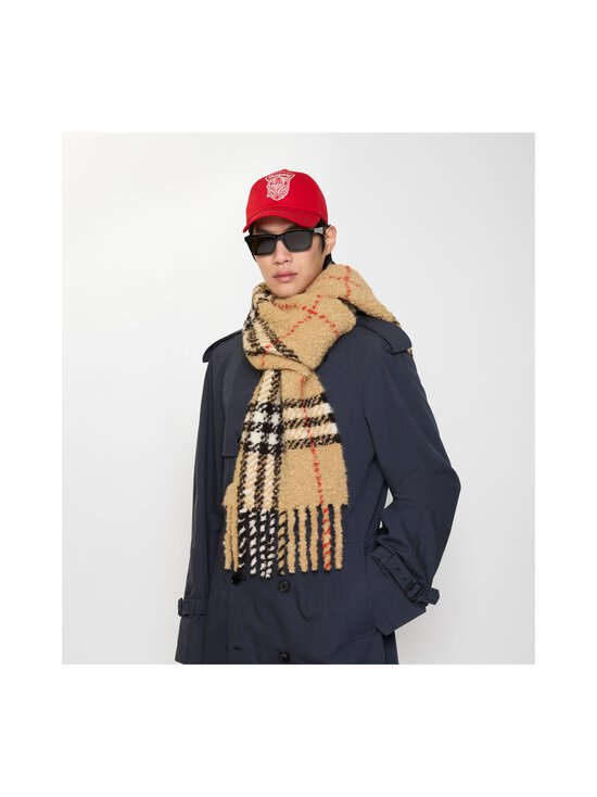 Burberry - Check Bouclé -kaulahuivi - B9719 SAND | Stockmann - photo 8