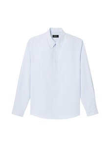 A.P.C - Chemise Greg Logo -kauluspaita - IAA BLUE | Stockmann