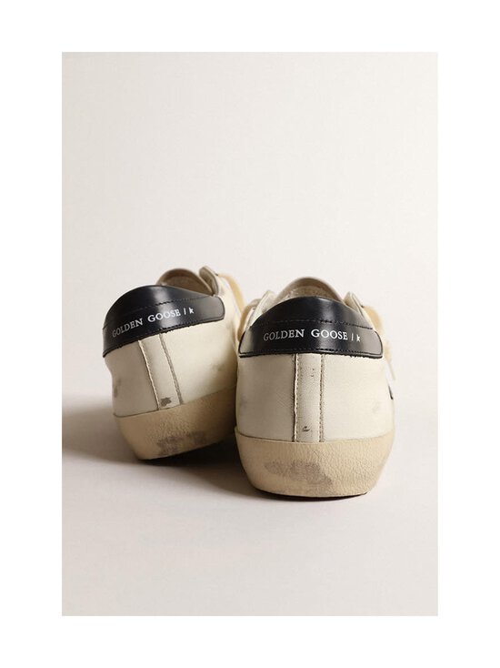 GOLDEN GOOSE - Super Star Nappa Upper Shiny -nahkasneakerit - BEIGE/NIGHT BLUE | Stockmann - photo 2