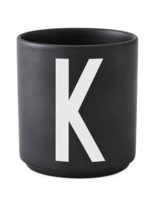 Design Letters - Letter mug, K - MUSTA | Stockmann