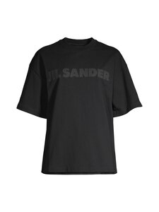Jil Sander - Logo t-paita - 001 BLACK | Stockmann