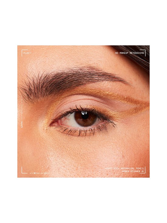 NYX Professional Makeup - Vivid Rich Mechanical Liner -silmänrajauskynä - 01 AMBER STUNNER | Stockmann - photo 3