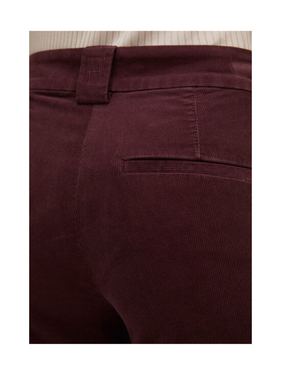 Marc O'Polo - Marthe Flared -vakosamettihousut - 6923 DEEP PLUM | Stockmann - photo 4