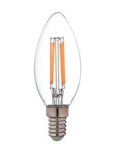 Airam - Led C35 470Lm E14 -lamppu - TRANSPARENT | Stockmann