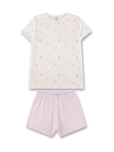 Sanetta - Flower Print -shortsipyjama - 1948 WHITE PEBBLE | Stockmann