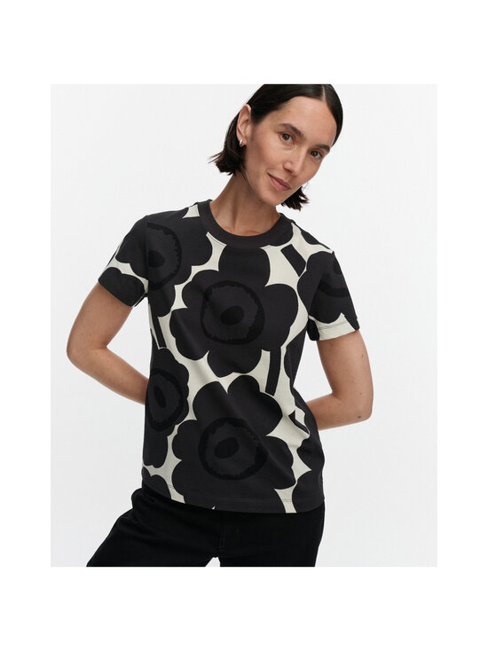 Marimekko - Trikotaažsärk Heleys - 919 OFF-WHITE DARK GREY BLACK | Stockmann - photo 5
