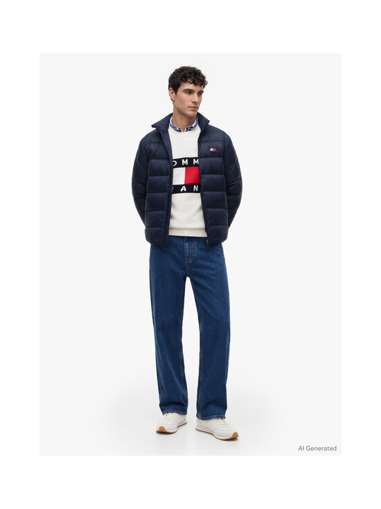 Tommy Jeans - Light Down Packable viegla dūnu jaka - C1G DARK BLUE | Stockmann - photo 4