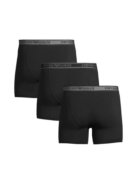 Emporio Armani - Bokseršorti 3 iepak. - MC406 BLACK/BLACK/BLACK - photo 2 Emporio Armani - Bokseršorti 3 iepak. - MC406 BLACK/BLACK/BLACK | Stockmann - photo 2