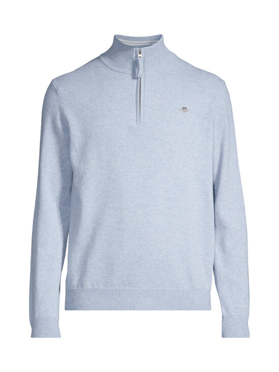 GANT - Villane kampsun Superfine Halfzip - 497 LT BLUE MELANGE | Stockmann - photo 1