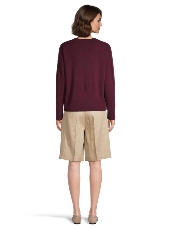 ESSENTIALS by Stockmann - Scarlett Loose Fit -kashmirneulepusero - WINE - HAWTHORN 25515 | Stockmann - photo 3