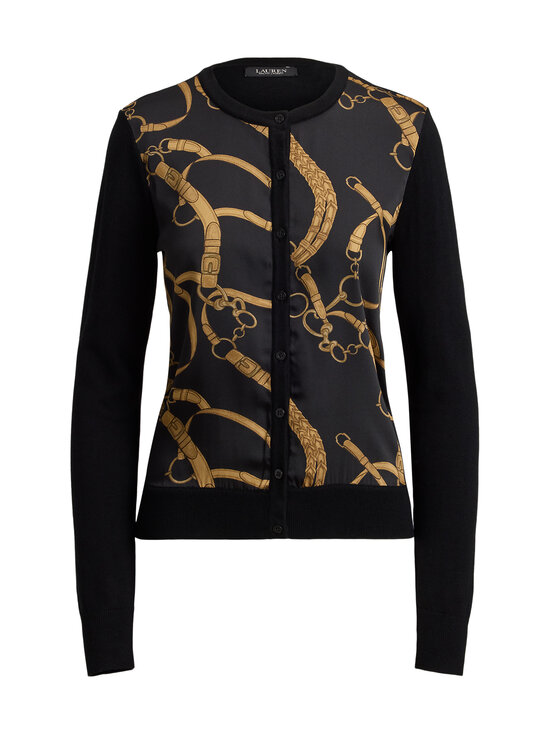Lauren Ralph Lauren - Kuvioitu neuletakki - 001 BLACK MULTI | Stockmann - photo 1