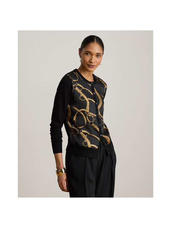 Lauren Ralph Lauren - Kuvioitu neuletakki - 001 BLACK MULTI | Stockmann - photo 2