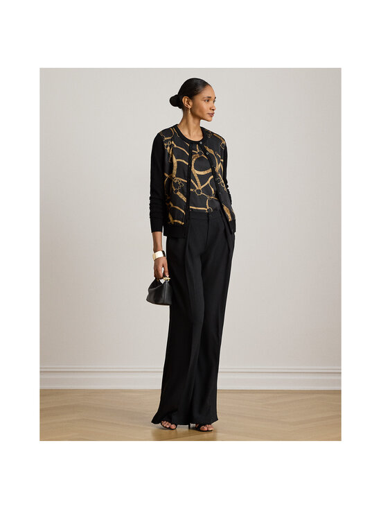 Lauren Ralph Lauren - Kuvioitu neuletakki - 001 BLACK MULTI | Stockmann - photo 4