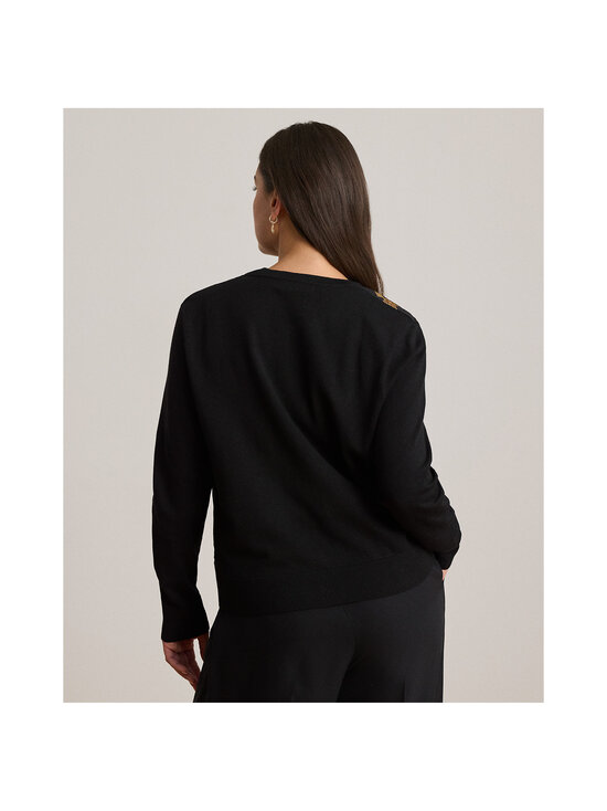 Lauren Ralph Lauren - Kuvioitu neuletakki - 001 BLACK MULTI | Stockmann - photo 6