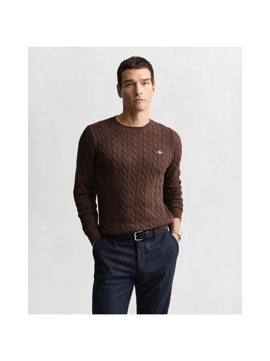 GANT - Pīnīšu raksta džemperis - 281 BROWN MELANGE | Stockmann - photo 2