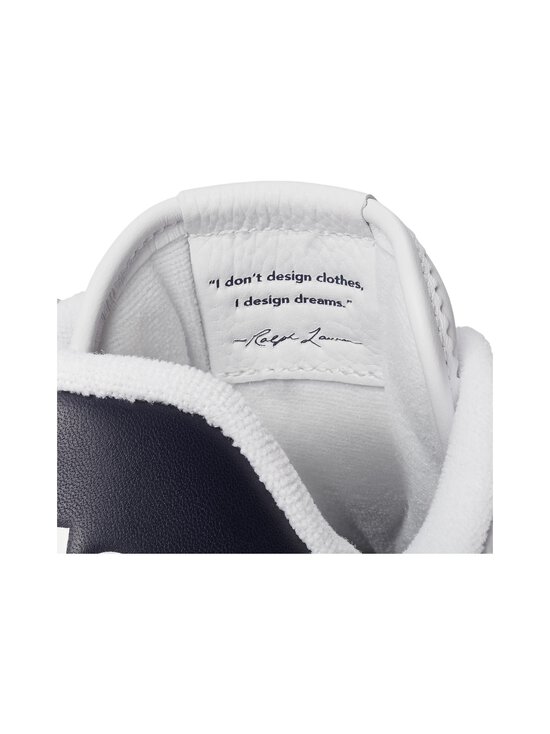 Polo Ralph Lauren - Masters Low Top ādas brīvā laika apavi - WHITE/NAVY PP | Stockmann - photo 5
