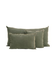 Haomy - Chennai Linen Cushion Cover - 08 KAKI | Stockmann