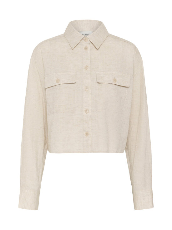 Gestuz - Gzriava kreklblūze - 190 LIGHT SAND MELANGE | Stockmann - photo 1