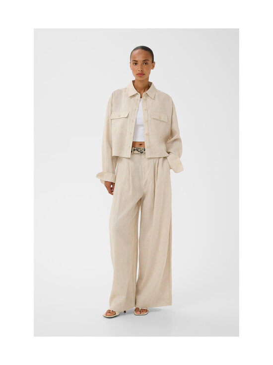 Gestuz - Gzriava kreklblūze - 190 LIGHT SAND MELANGE | Stockmann - photo 3