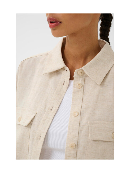 Gestuz - Gzriava kreklblūze - 190 LIGHT SAND MELANGE | Stockmann - photo 6