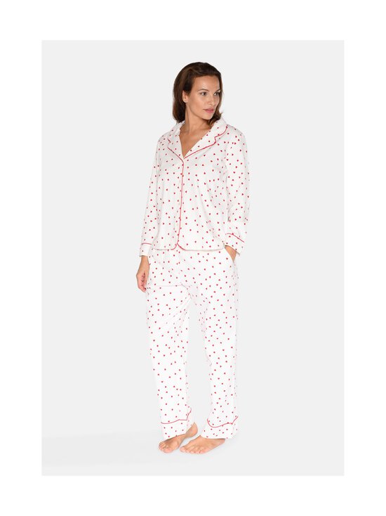 CCDK Copenhagen - Print Hearts -pyjama - 1003 SNOW WHITE | Stockmann - photo 3