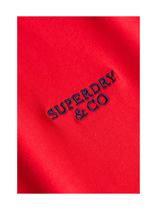 Superdry - Essential Stacked Logo Embroidery t-paita - OMP LOLLIPOP RED/NAVY | Stockmann - photo 8