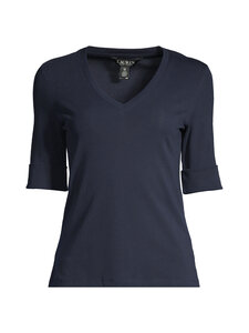 Lauren Ralph Lauren - Judy Elbow t-paita - LAUREN NAVY | Stockmann