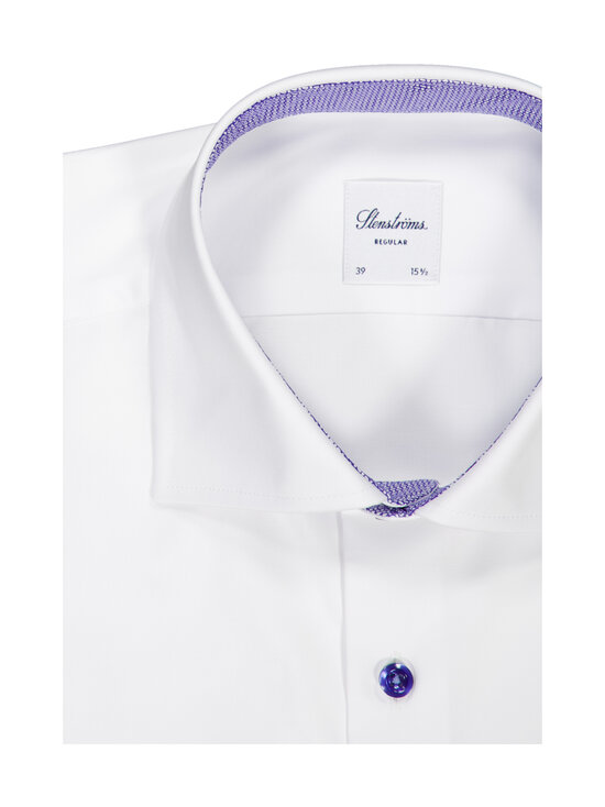 Stenströms - Regular Contrast-kauluspaita - 000 WHITE | Stockmann - photo 2